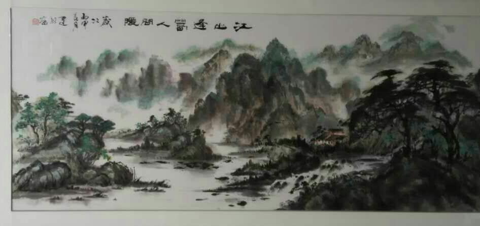 著名畫家郭建新作品欣賞