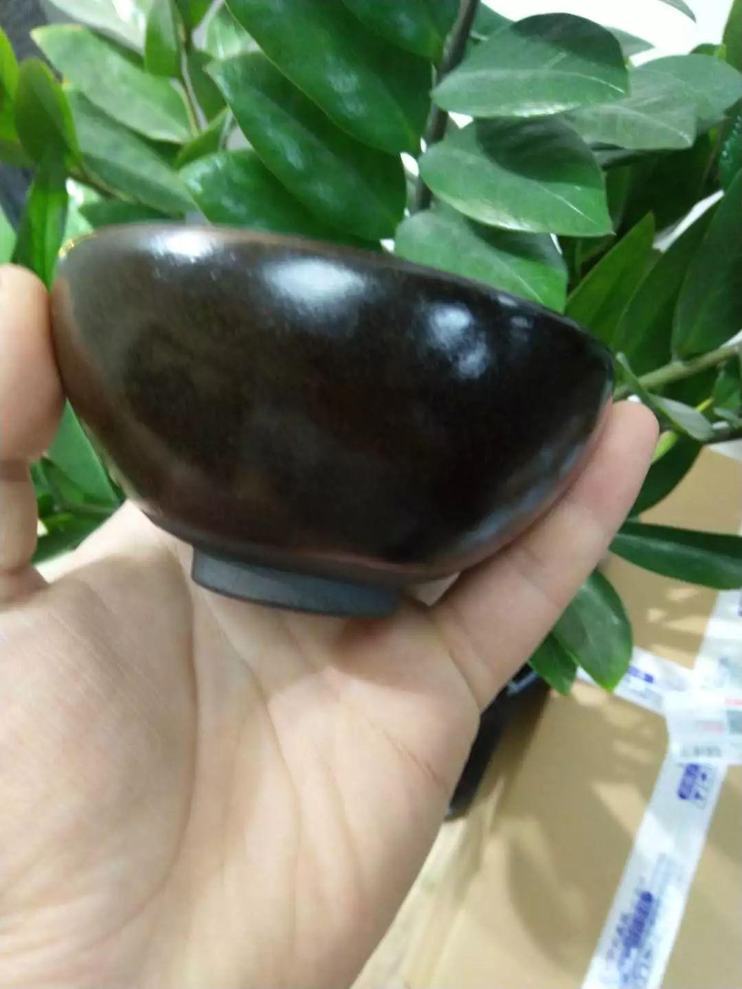 飄蕩在宋代黑釉茶盞中的木葉