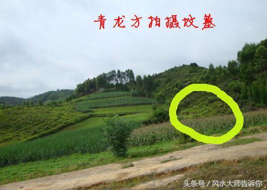 在農村給人選墳墓，後人大富大貴，風水先生都服