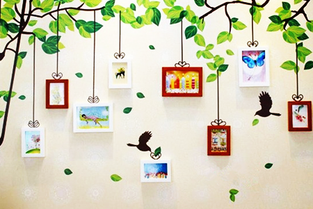 家裡的照片牆該怎樣擺放