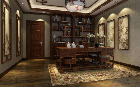 必須知道的書房掛畫風水,掛畫內容不能有鏡子