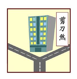 剪刀煞的化解方法圖解