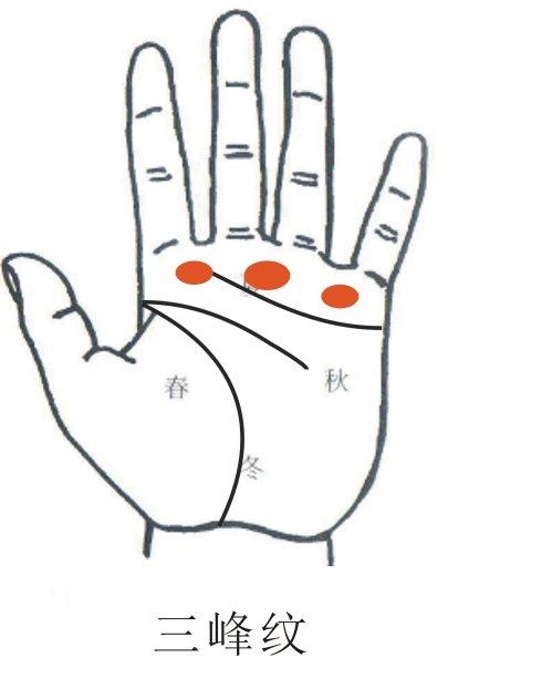 有三峰紋的人命運如何 什麼手相命好