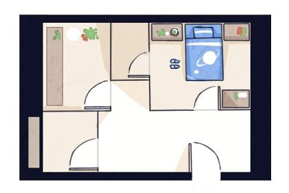 床跟床頭櫃之間還可以放東西嗎 可以放什麼