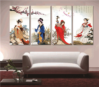 餐廳可以掛仕女圖嗎