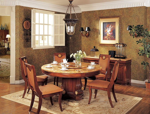 餐桌形狀影響餐廳風水