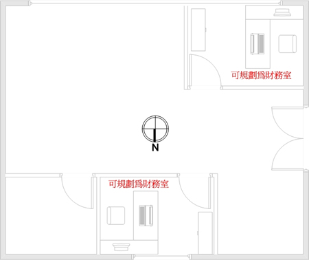 財務辦公室風水布局與方點陣圖