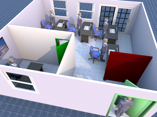 辦公室穿堂煞的化解方法