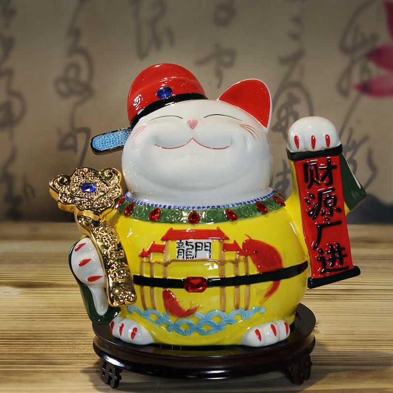 招財貓和金蟾可以擺放在一起嗎？招財貓可以擺放在客廳嗎？