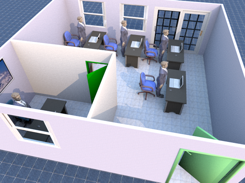 辦公室穿堂煞的化解方法