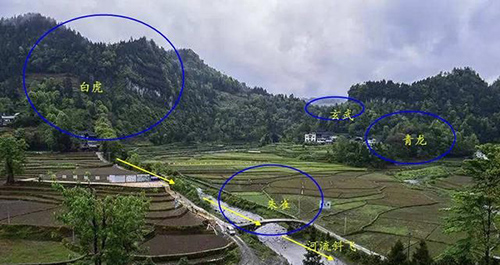 風水小知識 之 青龍、白虎、朱雀、玄武