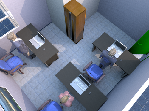 辦公桌正對壁刀的化解方法