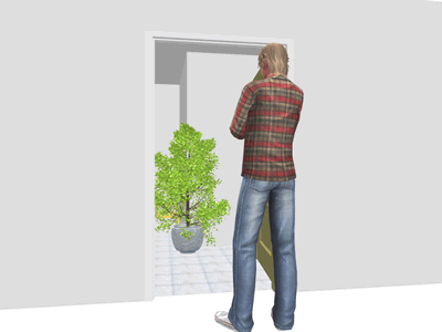 大門入門被壁刀所切風水化解方法