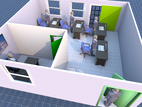 辦公室穿堂煞的化解方法