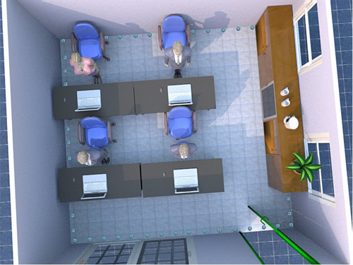 辦公室天花板低的化解方法圖解