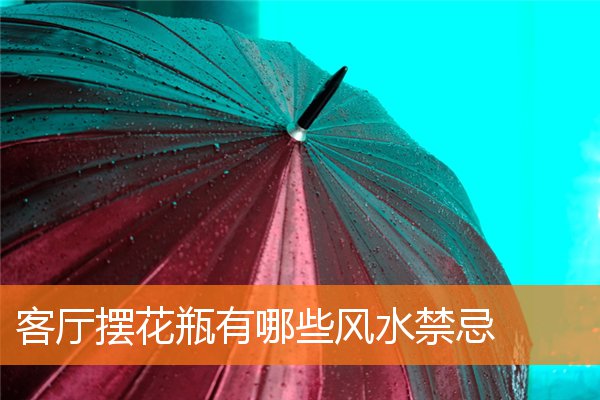 客廳擺花瓶有哪些風水禁忌