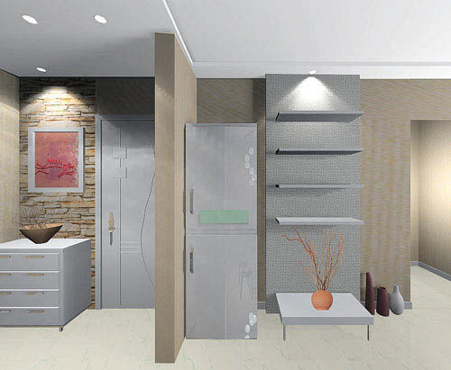 進門風水玄關效果