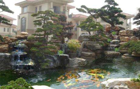 農村庭院假山放在什麼位置好