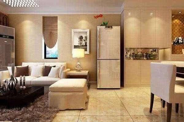 冰箱放客廳最佳位置效果圖