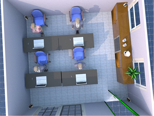 辦公室天花板低的化解方法圖解