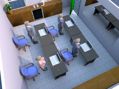 鏡子對著辦公桌的化解方法