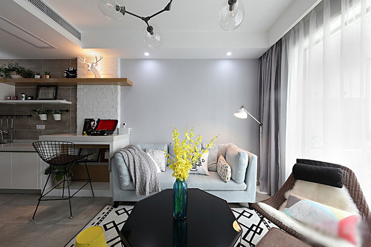 家居風水布局擺設圖片 客廳