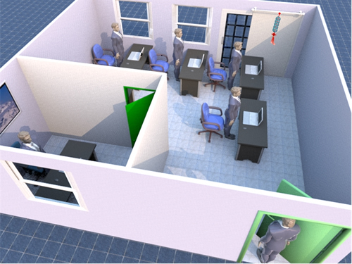 辦公室穿堂煞的化解方法