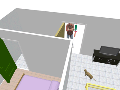 大門入門被壁刀所切風水化解方法