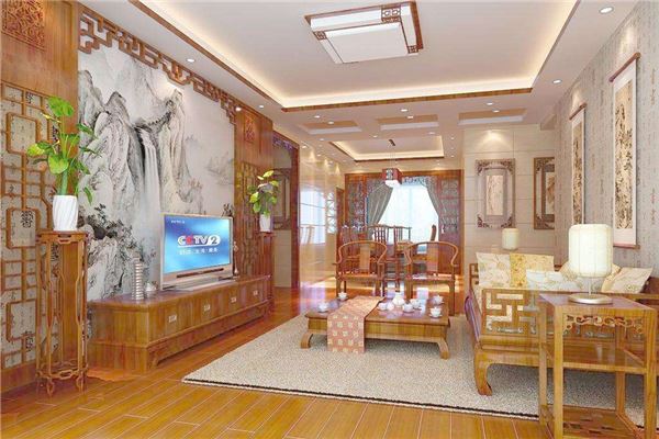 客廳顏色補木布置