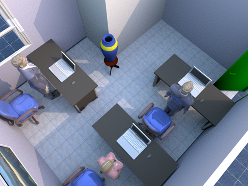 辦公桌正對壁刀的化解方法