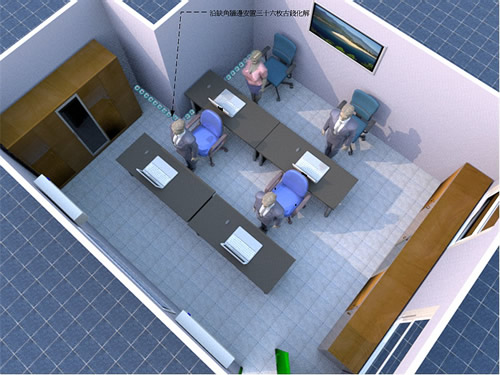 辦公室缺角的化解方法圖解