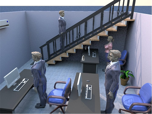 辦公桌位於樓梯下的化解方法