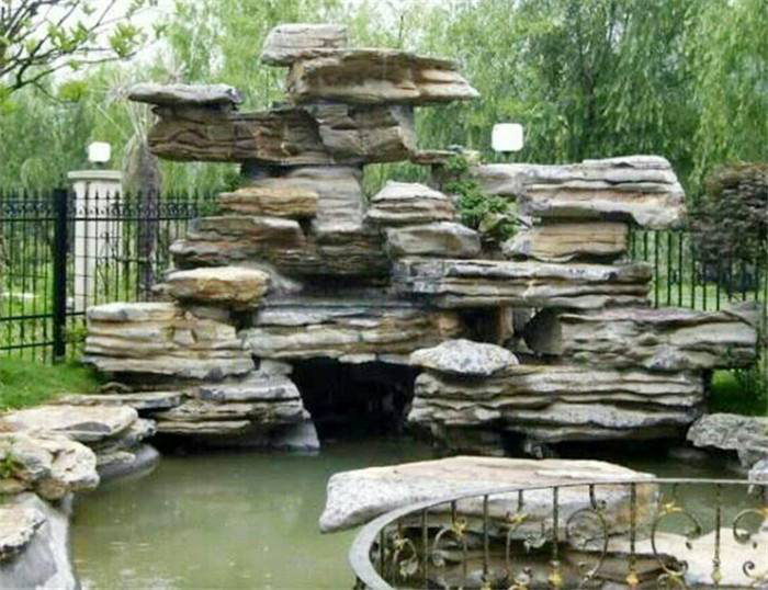 農村庭院假山放在什麼位置好