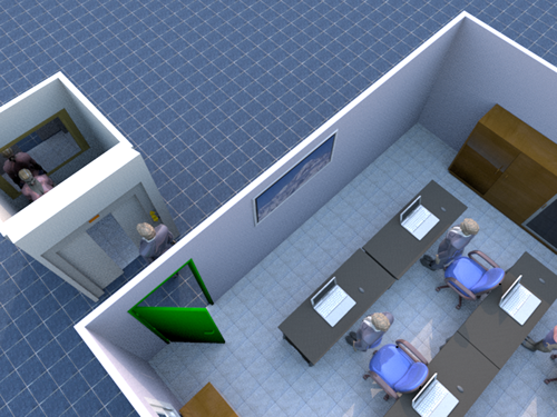 辦公室門正對電梯門的化解方法