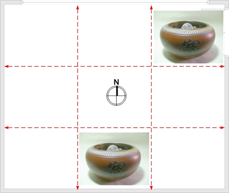 辦公室風水財位擺放圖解