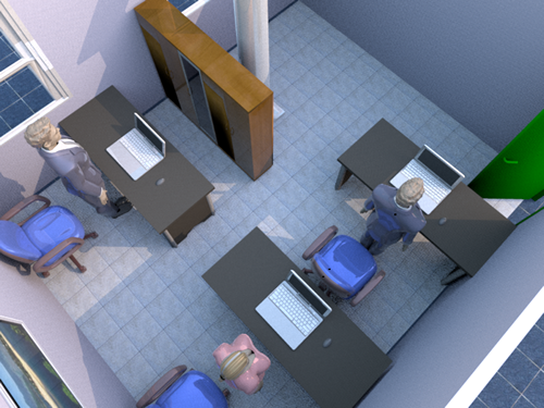 辦公桌正對柱子化解方法