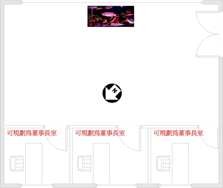 老闆辦公室風水布局與方點陣圖