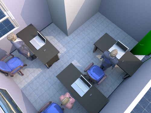 辦公桌正對壁刀的化解方法