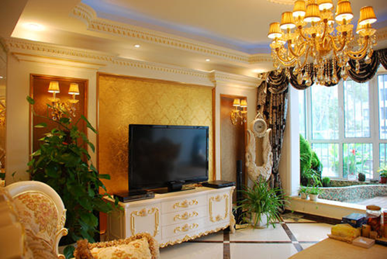 客廳電視兩邊擺什麼植物旺財