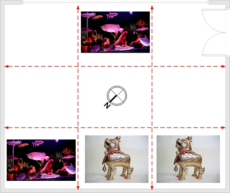 辦公室風水財位擺放圖解