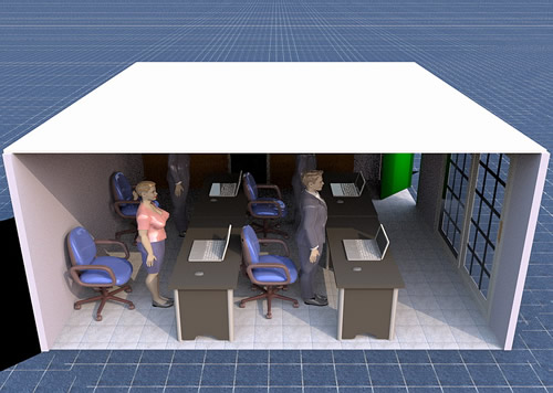 辦公室天花板低的化解方法圖解