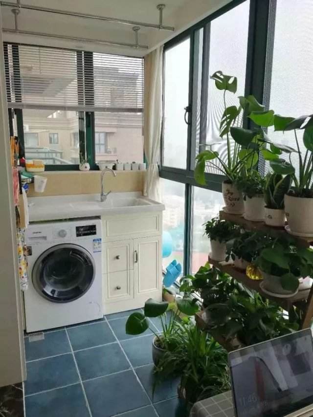 陽台洗手盆圖片欣賞