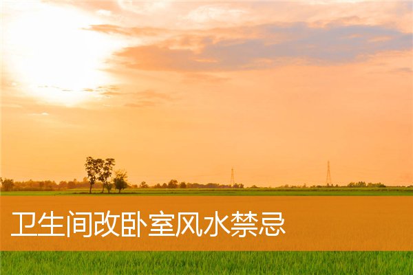 衛生間改卧室風水禁忌