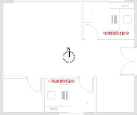財務辦公室風水布局與方點陣圖