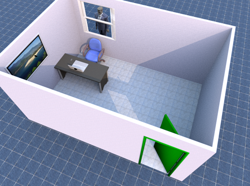 座位背後靠窗的化解方法