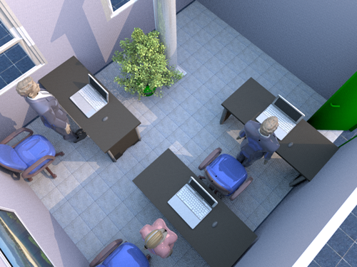 辦公桌正對柱子化解方法