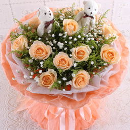 11朵香檳玫瑰適合送哪些人,送11朵香檳給女生的代表著什麼