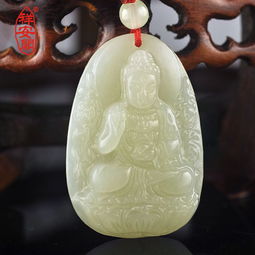 和田玉生肖狗本命佛吊墜,十二生肖本命佛和田玉是真的嗎