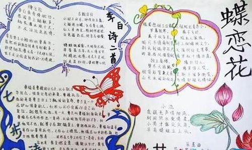 最美漢字手抄報,以漢字為主題的手抄報