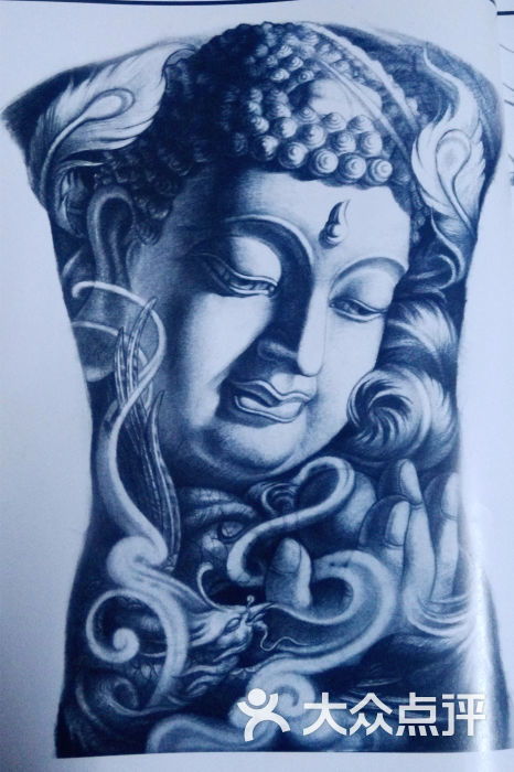 本命護身佛紋身手稿,91年屬羊12月17日中午12點出生本命是什麼紋身紋什麼好